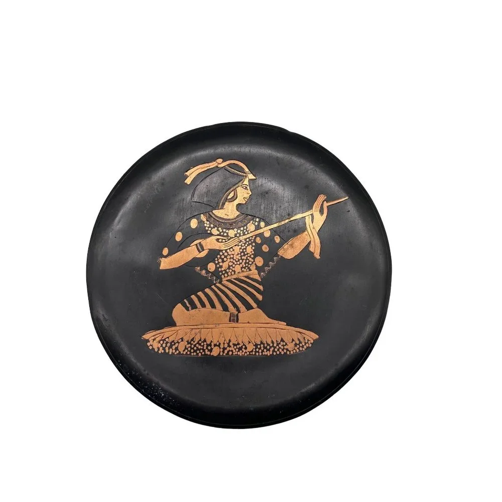 Vintage Copper Egyptian Round wall hanging